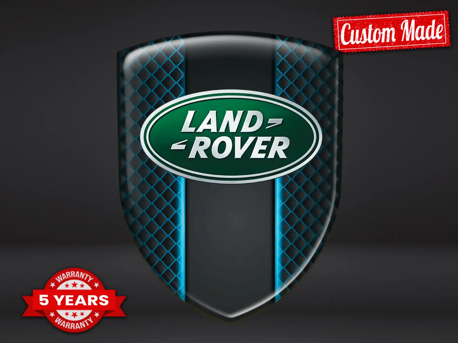 Land Rover Vinylsticker Sportlich Racing Premium Auto
